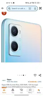 Oppo a96 8/128