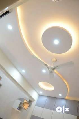False ceiling work . Cornice Work. Wall partition work.