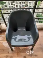 All purpose Durable plastic chair - Stylish design with extra support