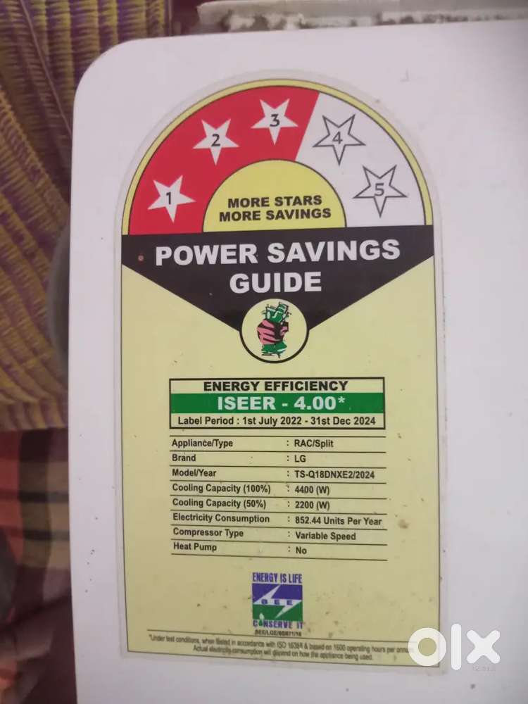 LG 1.5 Ton AC 3 Star