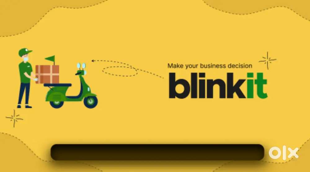 Blinkit delivery boy Job