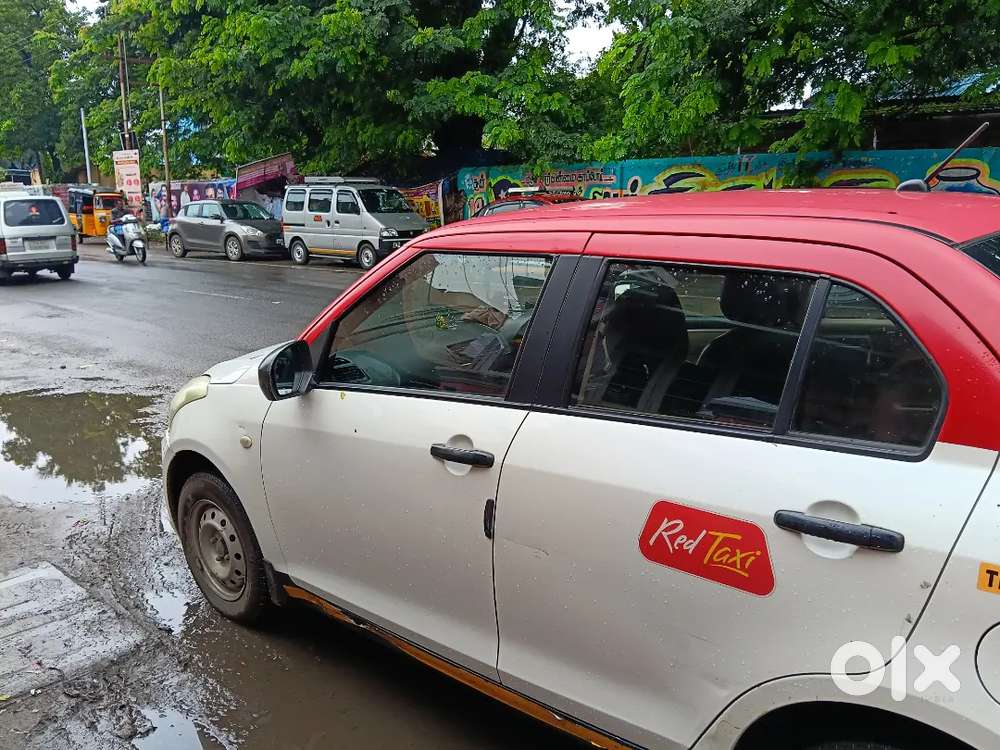 Red taxi driver & Travels duty