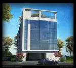 Bare shell office space for lease