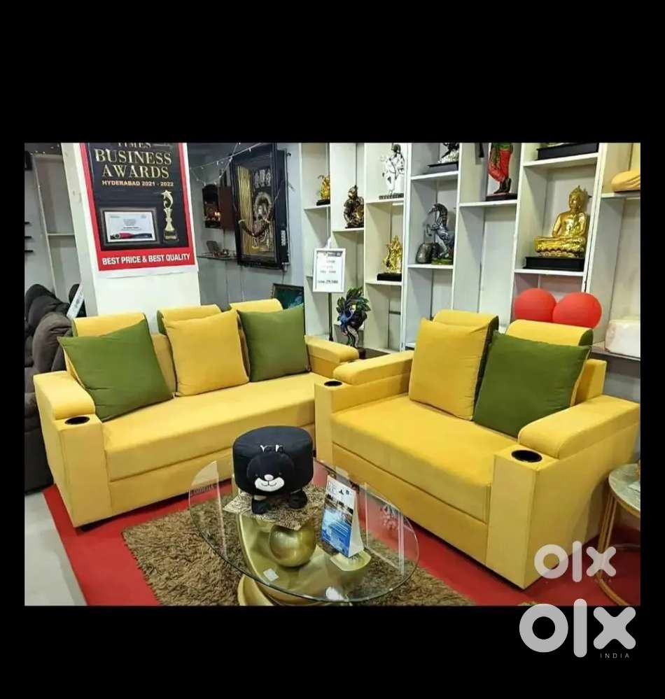 CUP HOLDER  SOFA SET AVAILABLE IN N.Z FURNITURE