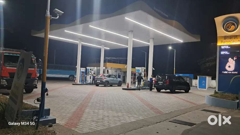 Filling stafs for petrol pump