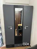 3 Door Metal wardrobe