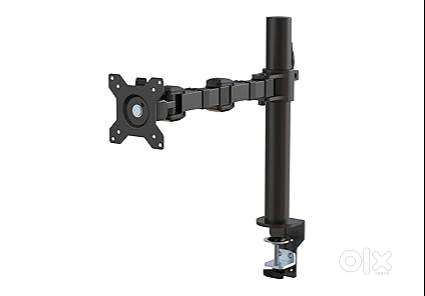 Amazon Basics VESA Monitor Stand, Height Adjustable Arm Mount- Steel