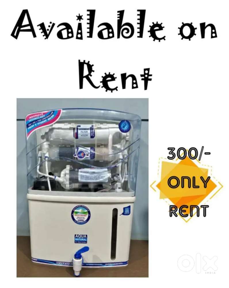 Water purifier on Rent