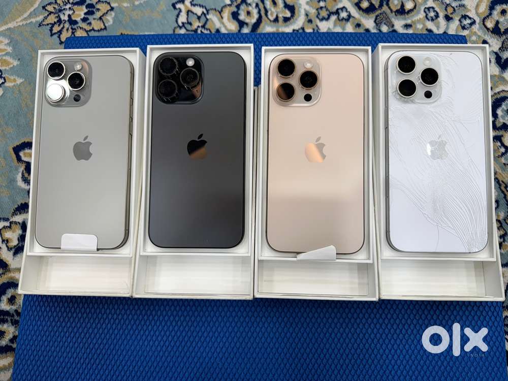 Apple iphone 16 pro max 256gb - All colours available