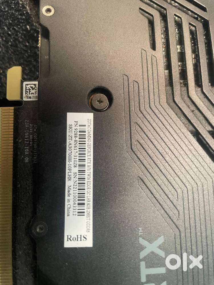 Zotac NVIDIA RTX 3070 - Graphics card with 2yr warranty