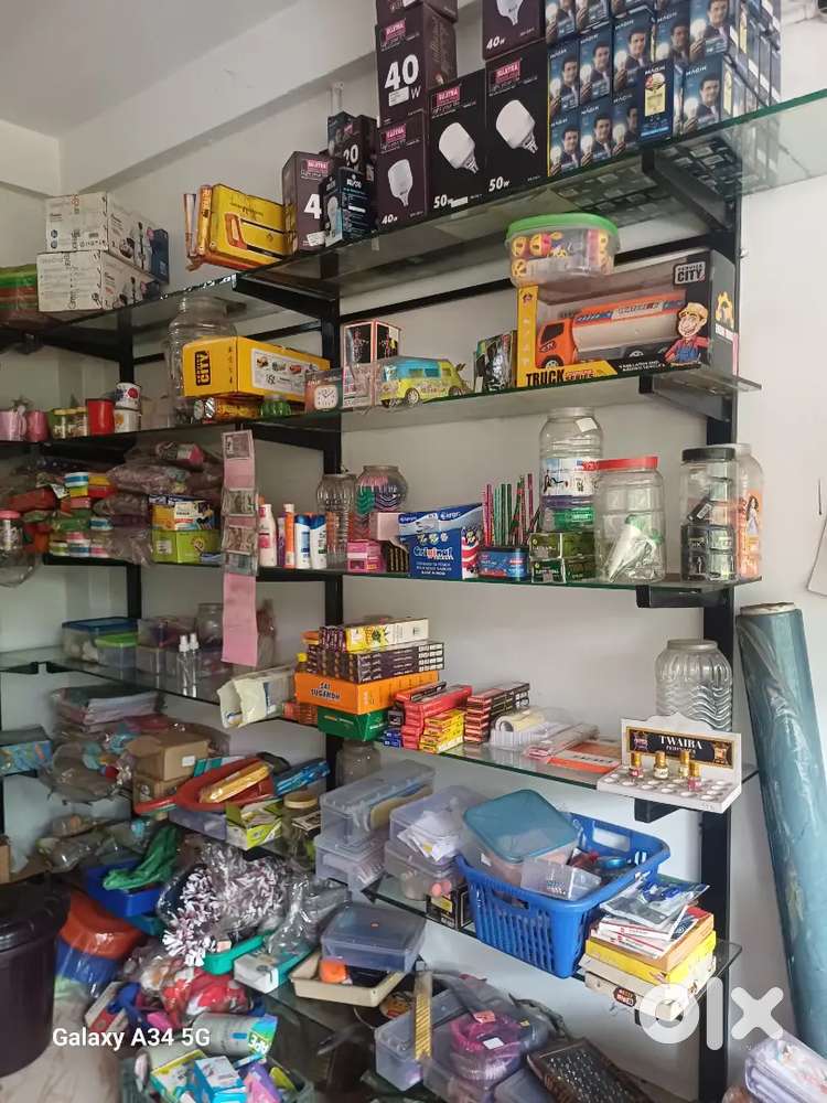 Shop glas stand