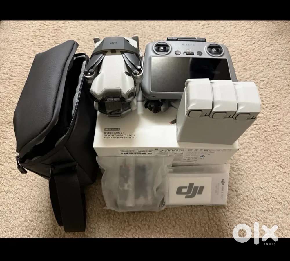 DJI Mini 4 Pro Fly More Combo Camera Drone with RC 2 Remote