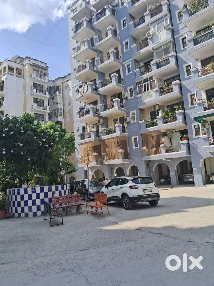 Newly luxcious park face 3bhk semi furnished flat for rent in pam resd