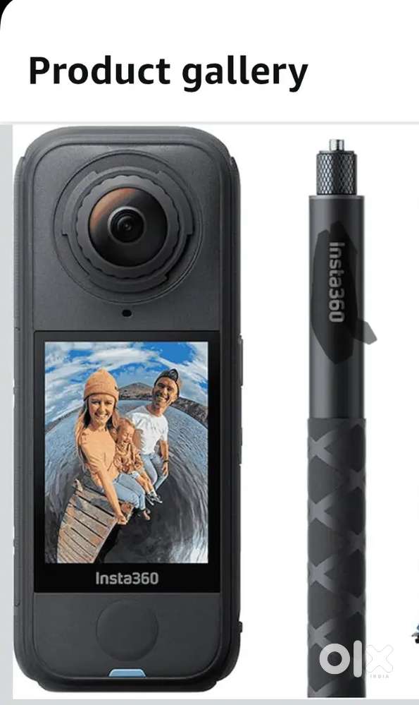 Insta 360 ×4 just 1 n half month usef in warranty brand new condition