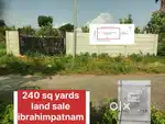 240-sqyrds Land sale at IBRAHIMPATNAMM GATE N BORE ALL CLEAR