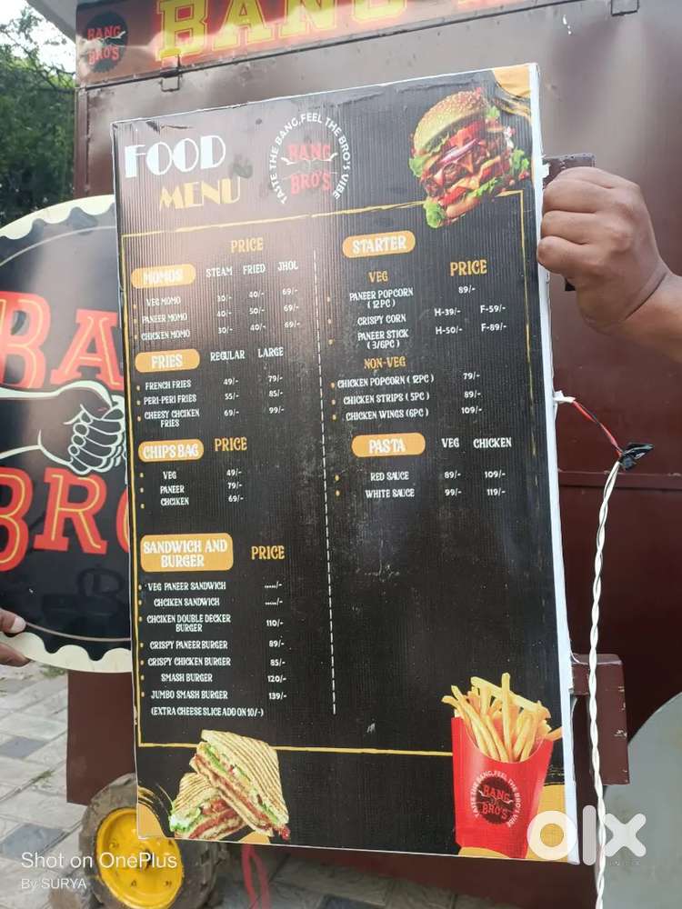 Urgent Hiring of a Cook,who has knowledge about street food.