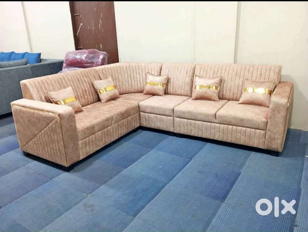 A1 l shape sofa set in emi available Aliyar Arham Recliner