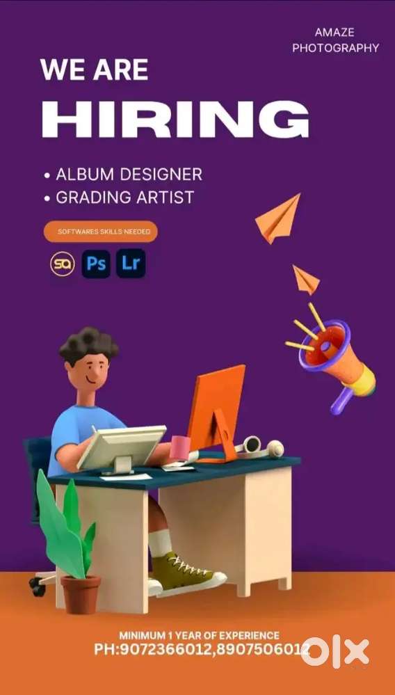 NEED ALBUM DESIGNER ( GRADING ARTIST)