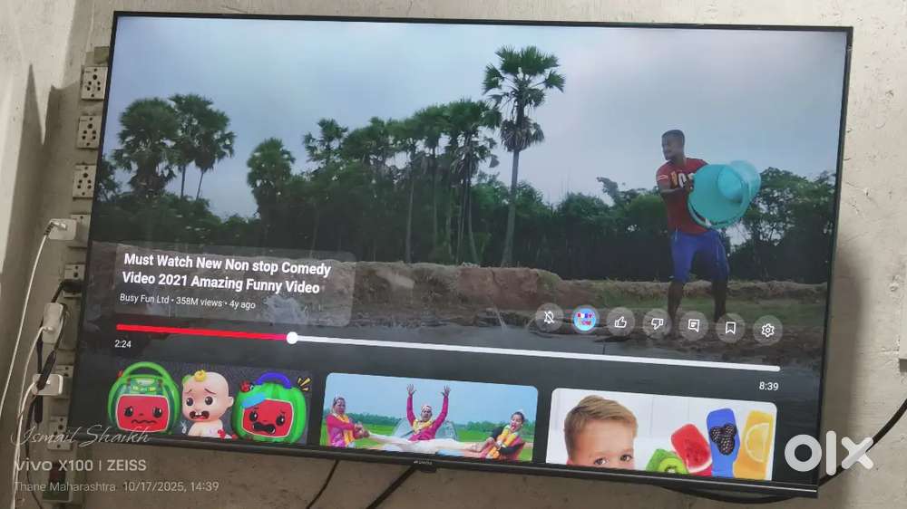Sunsui QLED TV 55 INCH VEEY GOOD CONDITION