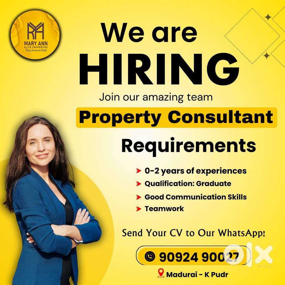 Sales Executive - Mary Ann Elite Properties (Real Estate)