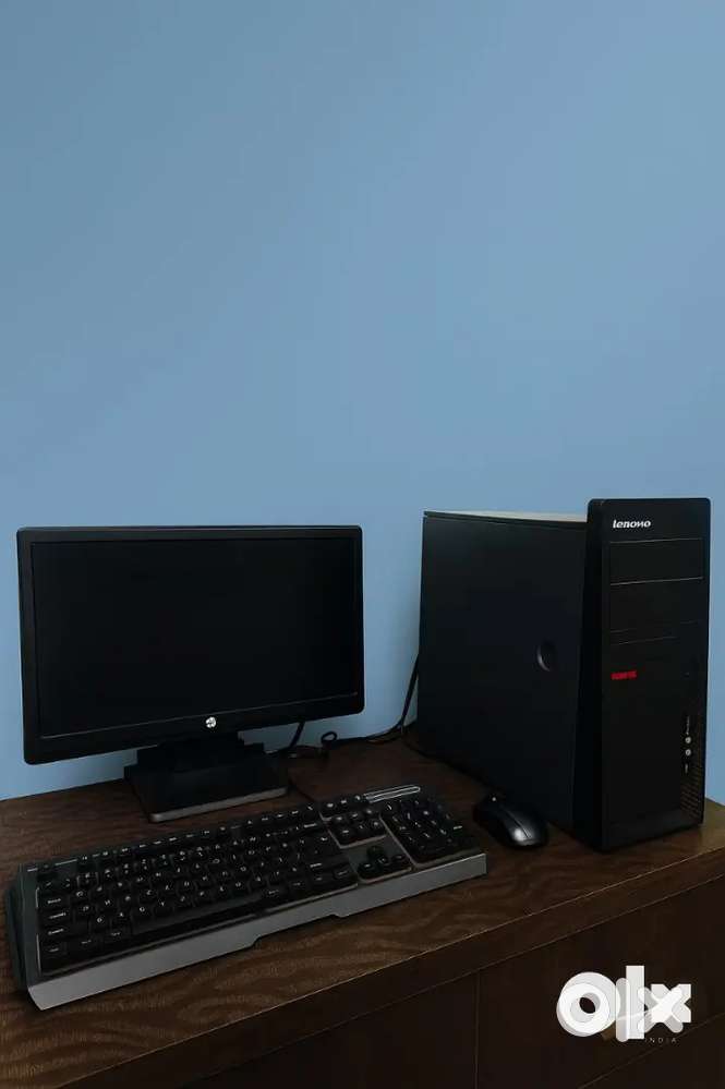 Gaming & Work PC  i3 4th + 12GB RAM + SSD + HP Monitor  Ready to Use