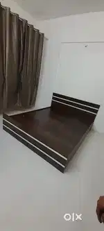 Semi storage bed 5by6ft colour options available