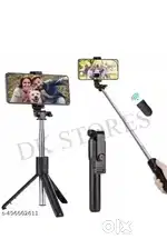 Selfie stick tripod extendable