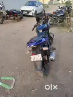 Modified blue coloured pulsar 220f