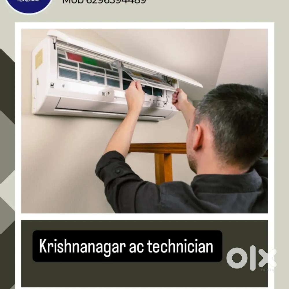 Ac// fridge// washing machine //geyser// microwave//kichen chini//serv
