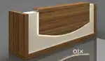 Fully Interior design cash counter RECEPTION table office table