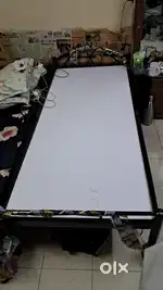 New iron single bed with cotton mattress at 3000 rs price in pune