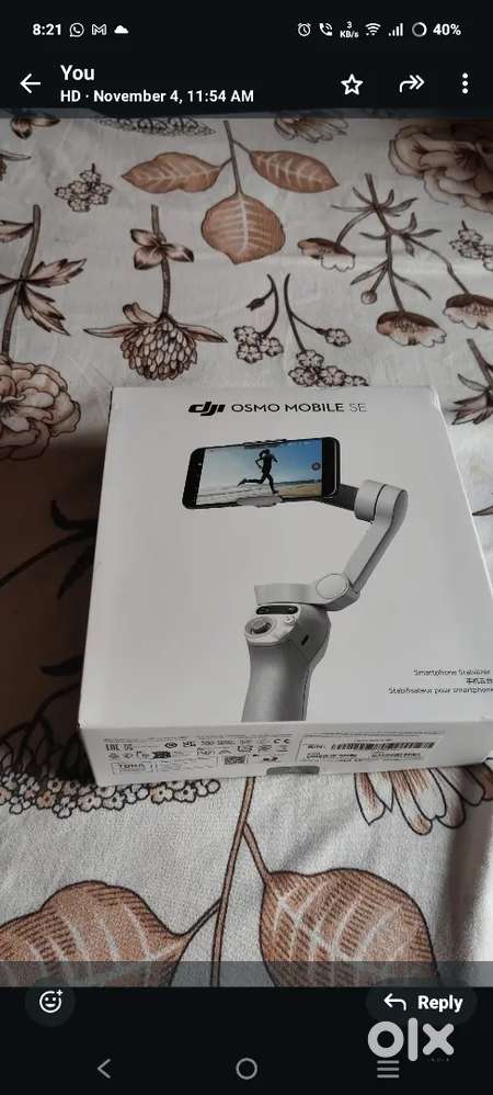Dji osmo se gimble 3 axis
