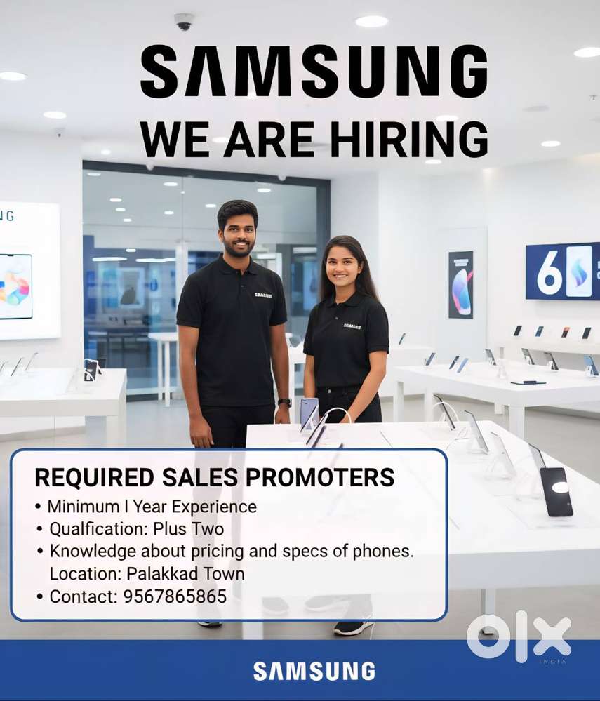 Sales Promoter in Samsung Exclusive