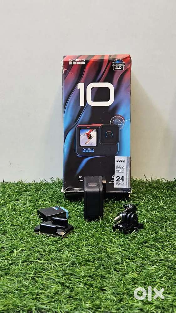 GoPro HERO 10 Black – Ultra HD 5.3K Action Cam  100% Working SK22