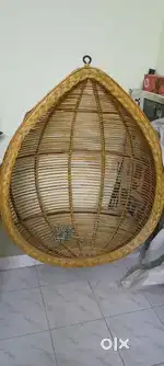 Wooden modern outdoor swing