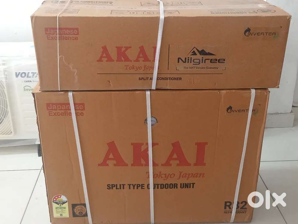 Akai 1.5 ton 3star copper split AC