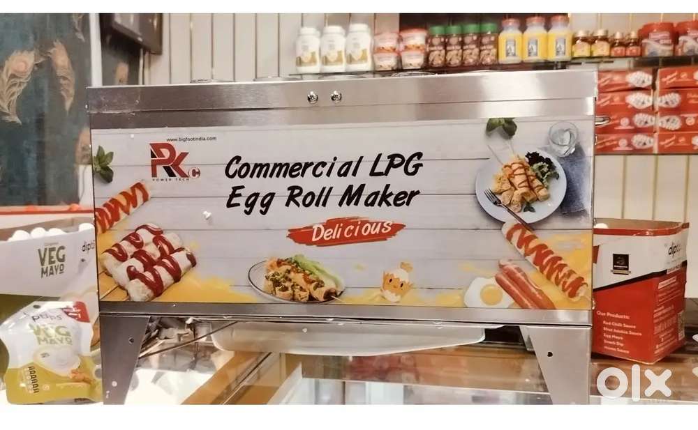 automatic eggroll making machine
