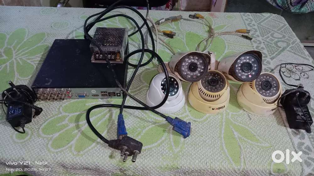 CCTV Cameras & their accessories