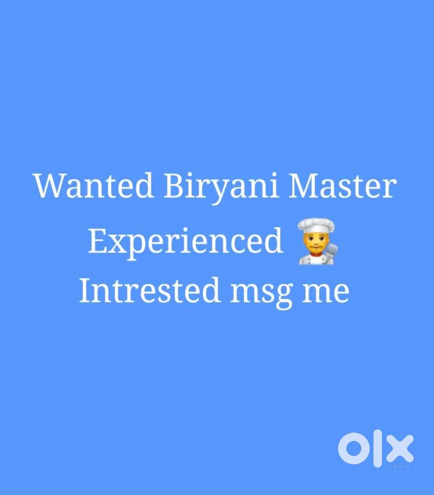 Required experience master
