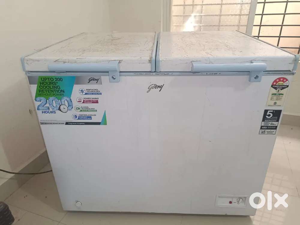 Double Door Deep Freezer (302liters)