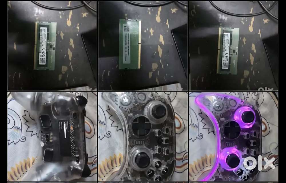 Ram 8 GB SODIMM DDR5 & Cosmic Byte Stellaris Controller and