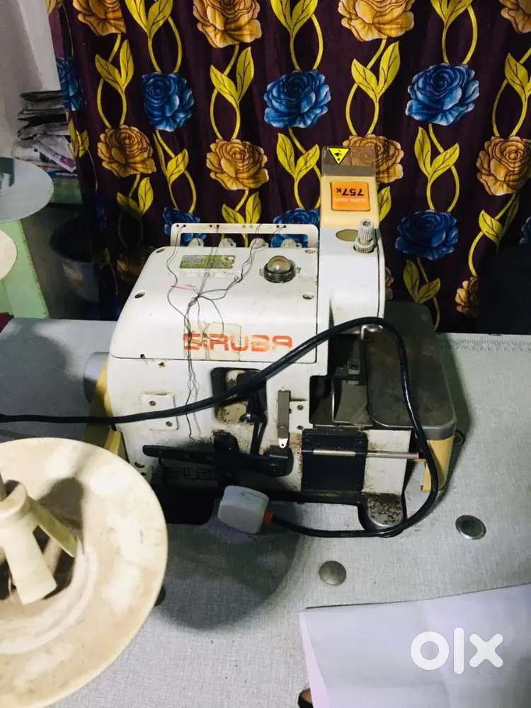 sewing machine silai machine shiruba company over lock good condition