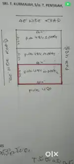 200 yards plot  near katedhan , sriram nagar colony