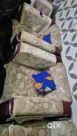Steel Frame Sofa New Like just