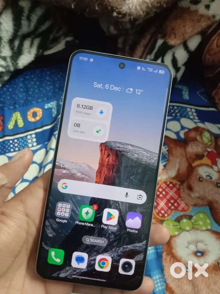 Realme p4 5g (8/128) one month old