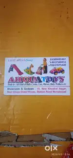 Ahuja toys main sales girls aur helper boy ki jarurat hai