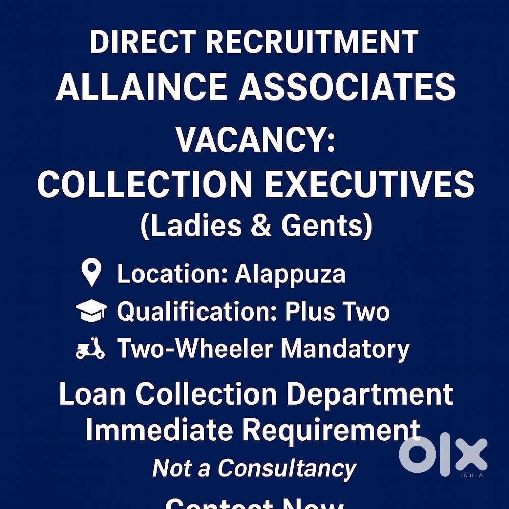 COLLECTION EXECUTIVES - ALAPPUZHA