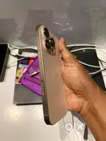iPhone 16pro Dessert Titanium, 128gb, 11 months old