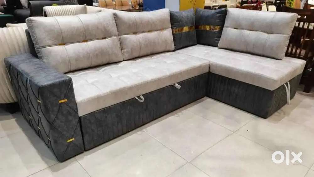 New brand l sofa cum bed segun lakadi