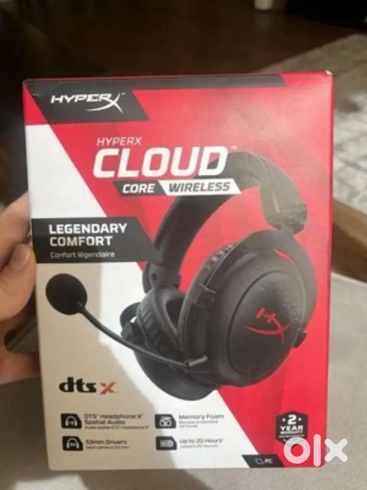 HYPERX CLOUD CORE WIRELESS GAMING HEADSET – BRAND NEW (URGENT SALE)